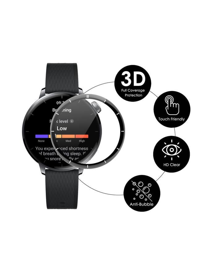 erorex For Oneplus Watch 3 43Mm 2Pcs 3D Full Coverage Soft Pc Edge Pmma Hd Screen Protector Film - Image 3