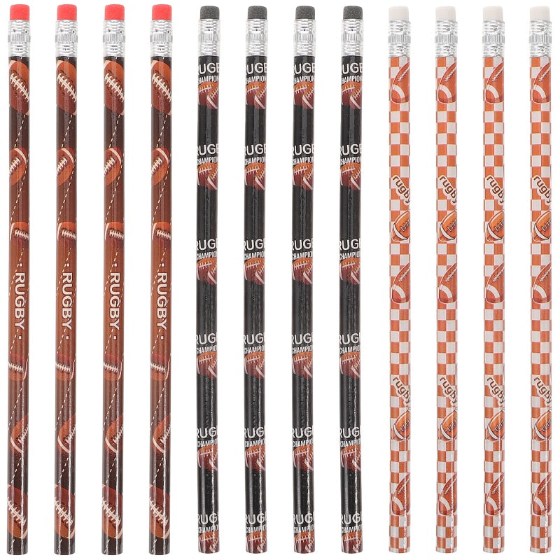 Sports Themed Pencils for Students, Ideal for Writing and Drawing Tasks - Image 1