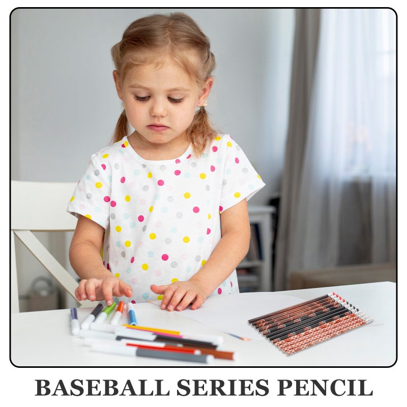 Sports Themed Pencils for Students, Ideal for Writing and Drawing Tasks - Image 3