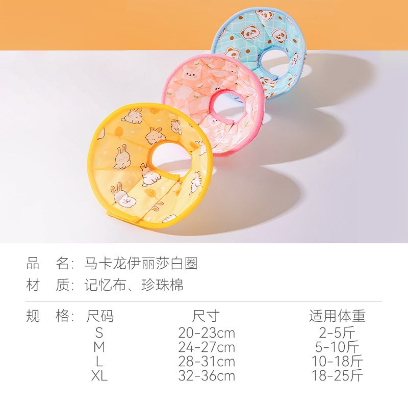 Cartoon Elizabeth Ring Cat Collar Pet Dog Neck Ring Sterilization Shame Ring Anti-Lick Anti-Scratch Headgear - Image 5