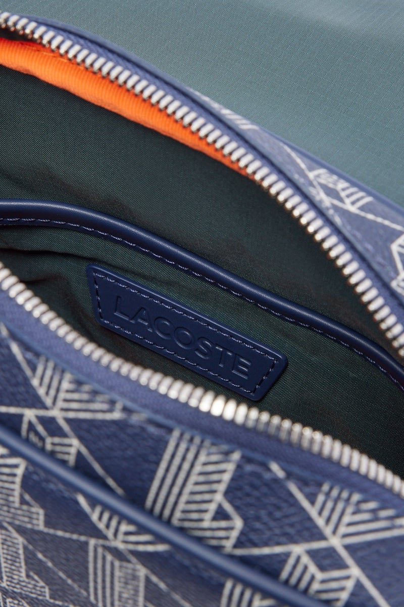 لاكوست حقيبة لاكوست الرجالية بمشبك قابل للطي - Image 4