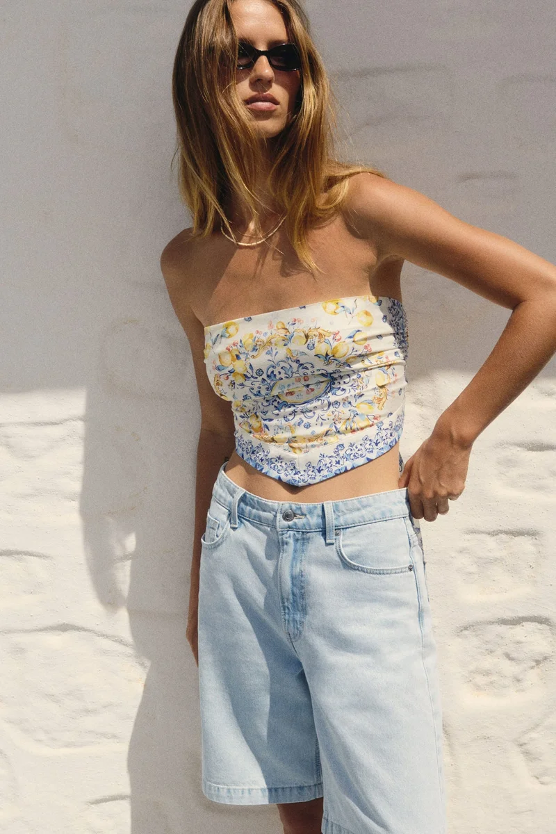 H&M Denim Bermuda shorts