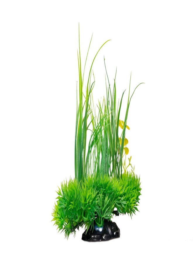 CNZ 8.3-inch Aquarium Decoration Ornament Artificial Plastic Plant Green, 2-Pack - Image 4