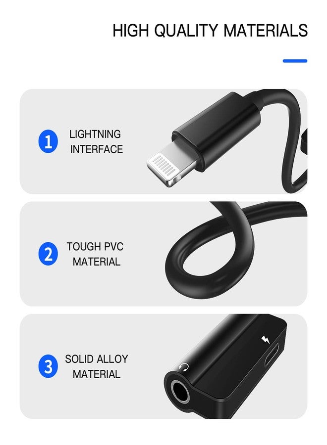 Zoyuzan Lightning to 3.5mm Audio Adapter, Charging and Audio, Compatible with iPhone 11 and iPad, Copper Core for Lossless Digital Sound Quality - Image 5