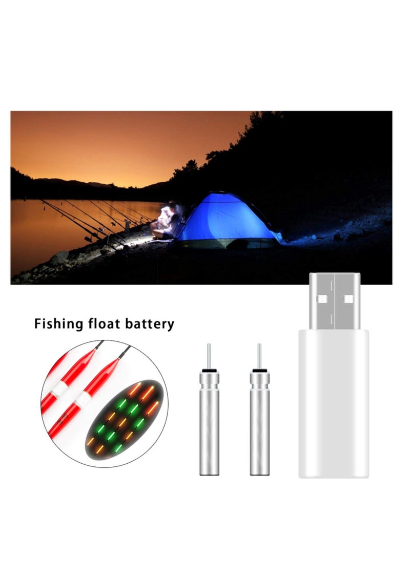 Y&D Fishing Float Battery CR425 Electronic USB Charger Night Rechargeable Lithium for Glow Stick Floats, Luminous  - Image 2