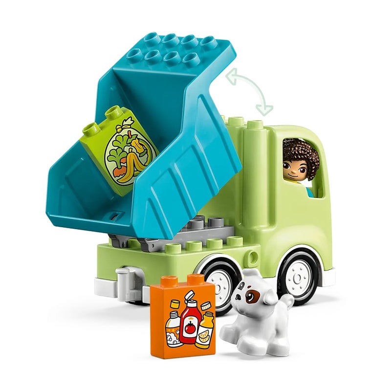 LEGO - Duplo Recycling Truck 15 Pieces - 10987 - Image 3