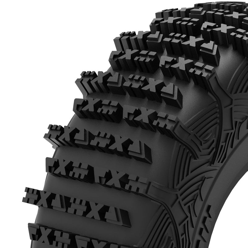 MEUS RACING 1.3 Tires - MS6 MPRO Pin Tires for TRX4M SCX24 FCX24 AX24 1/24 1/18 RC Crawler, 0.87/2.76/R1.3, #1302 - Image 3