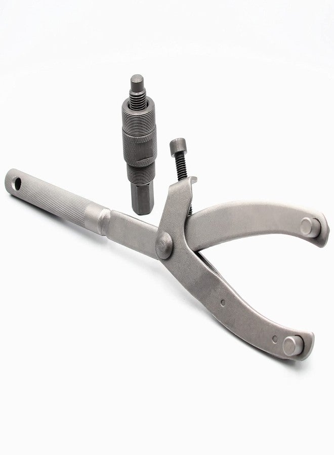 ZPFLL Adjustable Locking Spanner Wrench Clutch, With 24mm&27mm Magneto Flywheel Puller Tool - Image 4