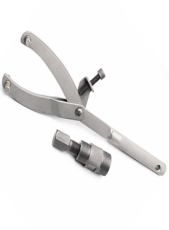 ZPFLL Adjustable Locking Spanner Wrench Clutch, With 24mm&27mm Magneto Flywheel Puller Tool - Image 1