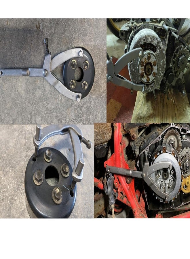ZPFLL Adjustable Locking Spanner Wrench Clutch, With 24mm&27mm Magneto Flywheel Puller Tool - Image 3
