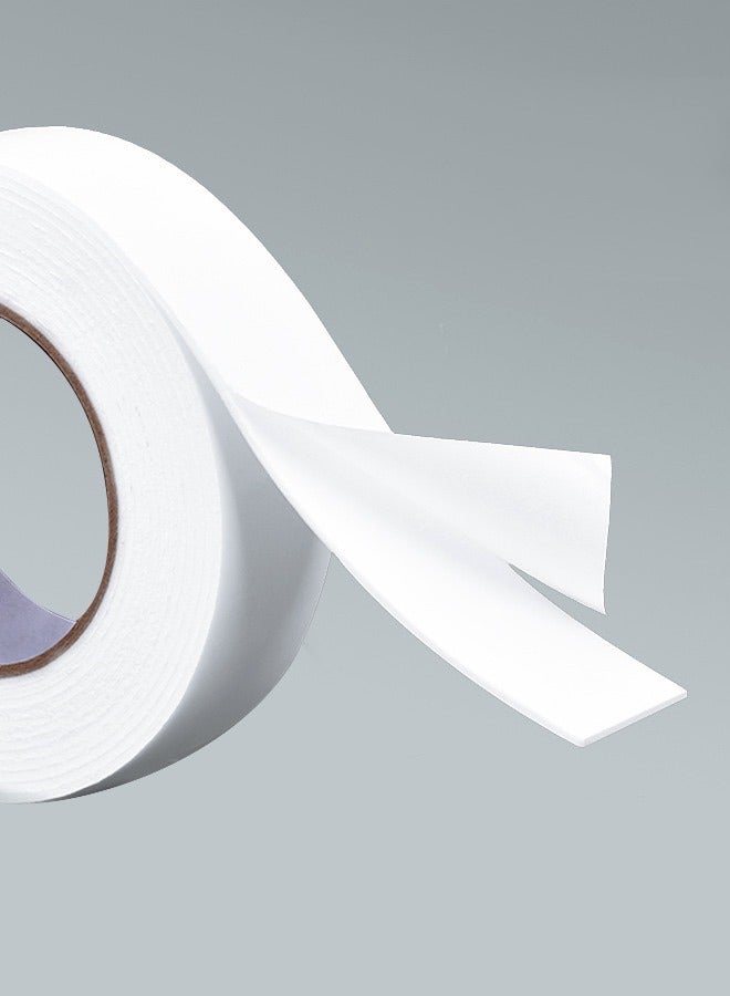 BF HOME 3 Packs Double Sided Tape 1.8cm*3meter, Mounting Tape Heavy Duty, Removeable PE Foam Tape Strips, Strong Adhesive Tape Waterproof Free Damage for Paint Wall Picture Hanging Poster - Image 2