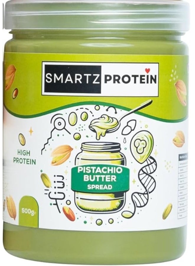 Smartz Minds SMARTZ Protein Pistachio Butter Spread – 500g - Image 1