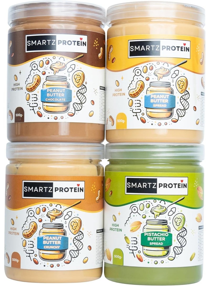 Smartz Minds SMARTZ Protein Pistachio Butter Spread – 500g - Image 4
