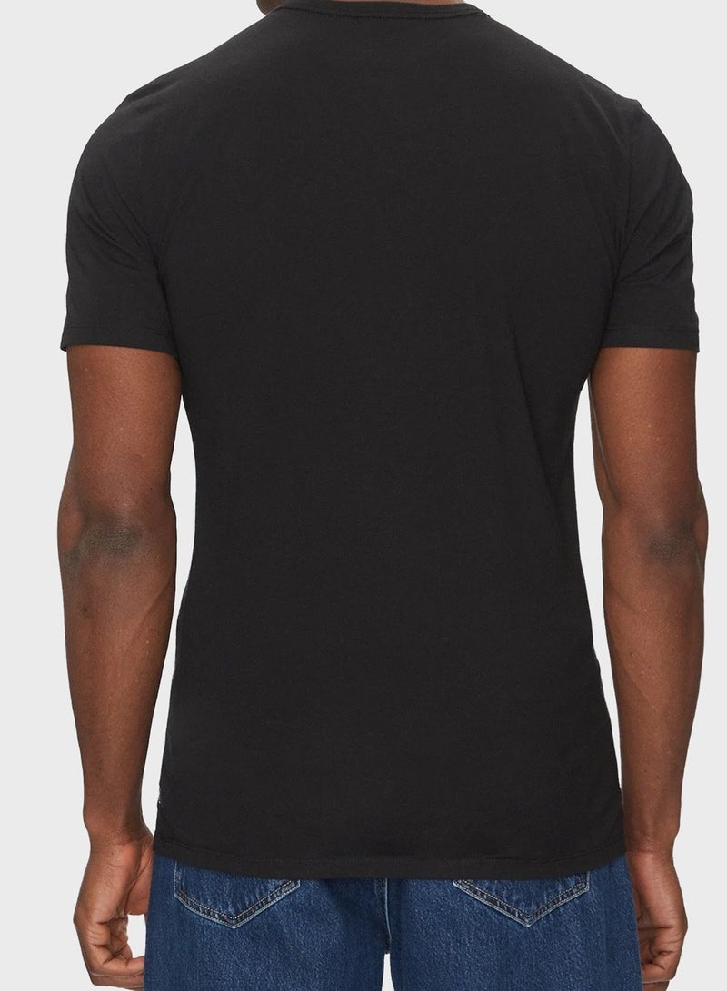 كالفن كلاين تيشيرت قطن مخلوط - عبوة من 3 قطع - Image 3