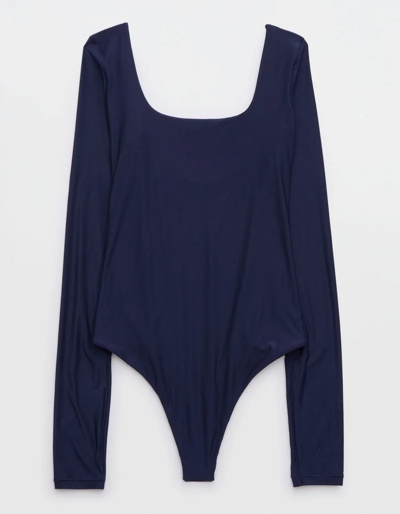 Aerie  Aerie SMOOTHEZ Long Sleeve Bodysuit for Women | Best Price UAE