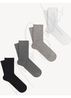 Mono Socks Ribbed Basic Socket Socks  - Image 1