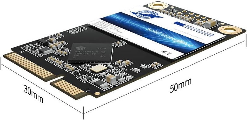 Dogfish SSD MSATA 64GB High Performance Internal Solid State Drive for Desktop Laptop 5 Unit Package Pack [64GB(5 Packs),MSATA] - Image 2