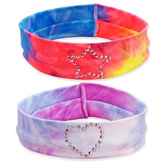 FROG SAC 2 Rhinestone Headbands for Girls, Tie Dye Headband for Kids, Stretch Girl Hair Accessories, Wide Elastic Athletic Yoga Head Bands - pzsku/ZDC078EF92553693BE0C8Z/45/_/1741799192/a790b685-fc5d-4495-adb3-760d6a47bb11
