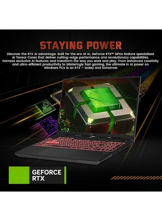 Gaming Laptop 16 Inch WUXGA 144Hz with High Performance Processor, RTX Graphics, 16GB DDR5 RAM, 1TB SSD, RGB Keyboard, Wi-Fi 6 and Productivity Features - Image 3
