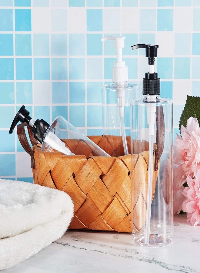 هارودز عبوات هارودز قابلة لإعادة التعبئة سعة 500 مل للشامبو والصابون (عبوة من 5 قطع) | مجموعة موزعات بلاستيكية خالية من مادة BPA | عبوات متينة للصابون السائل، وغسول اليدين، واللوشن، والبلسم، مناسبة للحمام وحوض الغسيل - Image 5