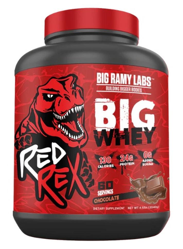 Big Ramy Labs, Big Whey, 24g Protein, 4.5 lbs, Chocolate, 60 Servings