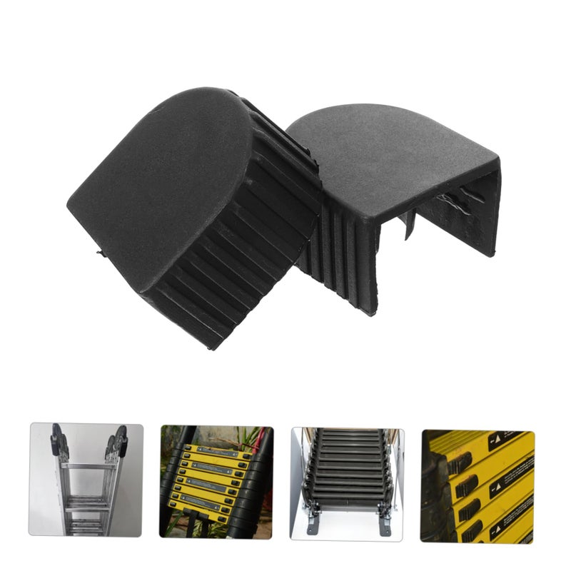 Aluminum Alloy Ladder Protective Cover 2 Pcs Topper Caps Accessories For Safety Stability Size 5.00X4.30X2.90CM - Image 5