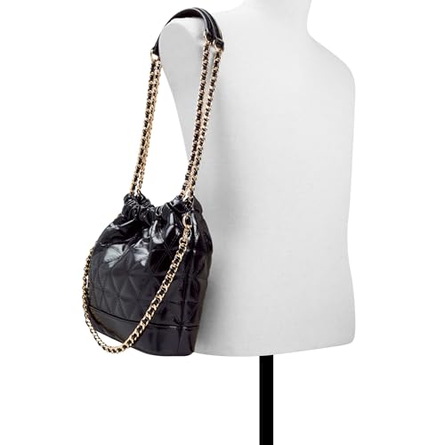 Aldo Womens Janewax Bucket Black - Image 3