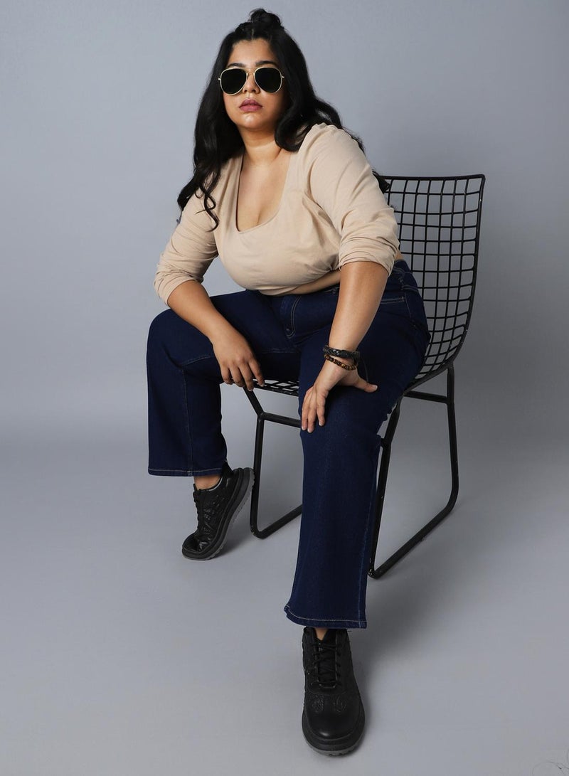 HIGH STAR Indigo Jeans for Women - Image 1