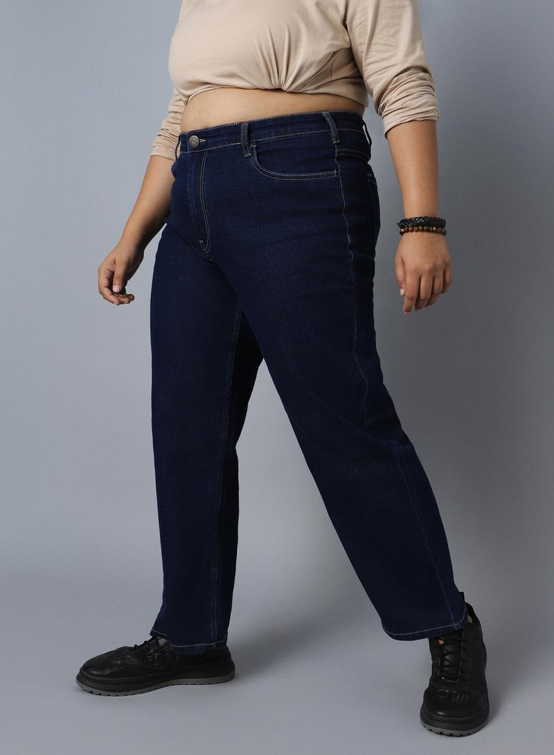 HIGH STAR Indigo Jeans for Women - Image 4