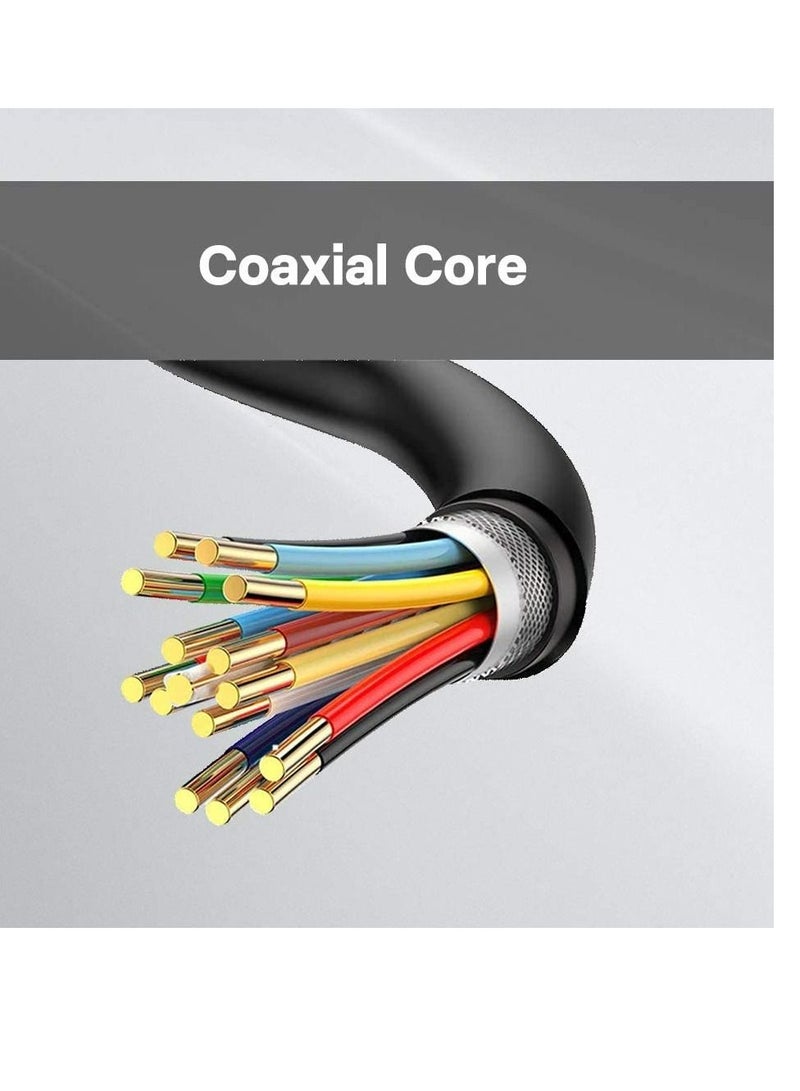 Mowsil USB C Hub 6-in-1 Type C to HDMI, RJ45 GIGA, PD(TYPE-C), 3XUSB 3.0. Compatible for MacBook Pro/Air XPS and More USB C Devices - Image 5