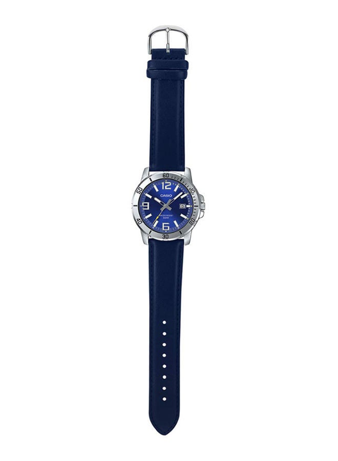 CASIO Men Enticer Leather Analog Watch MTP-VD01L-2BVUDF - Image 5