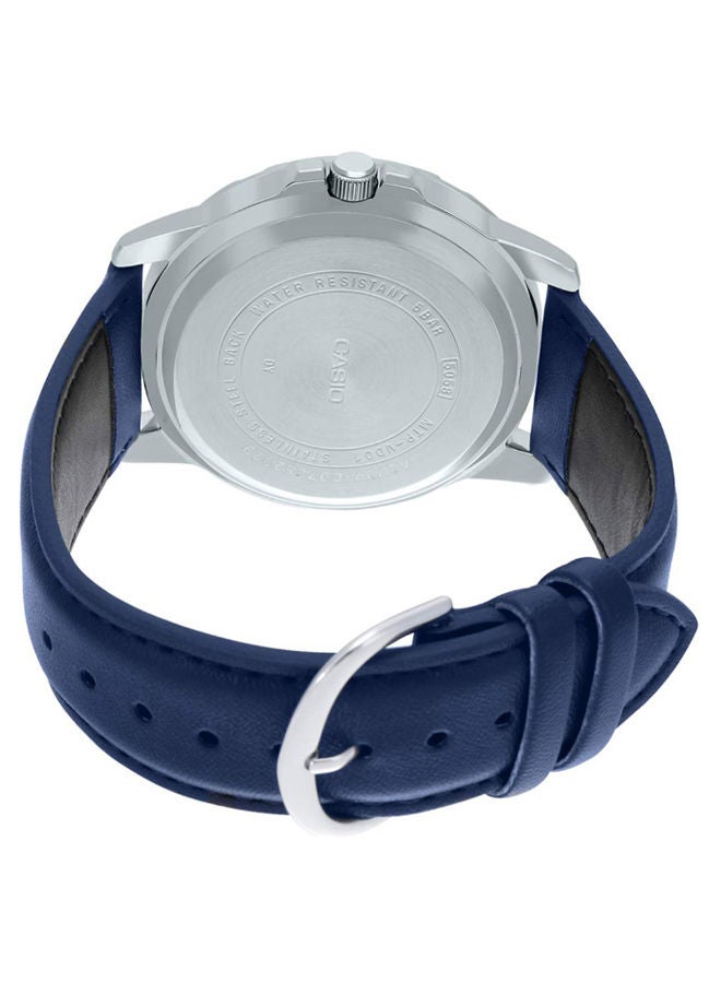 CASIO Men Enticer Leather Analog Watch MTP-VD01L-2BVUDF - Image 2
