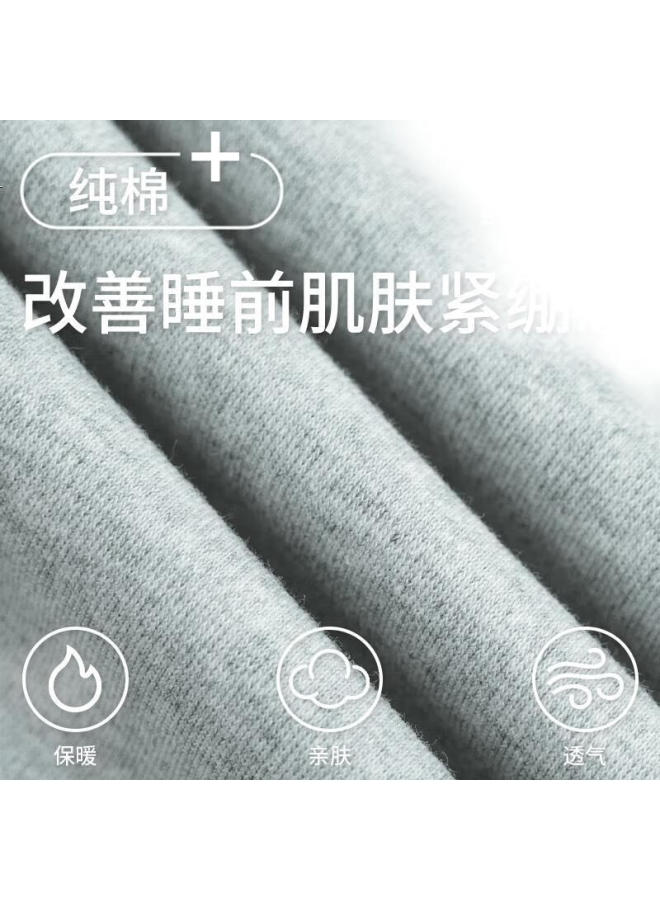 Liberal Casual Loose-Fit Cotton Nightgown For Women, Summer Home Wear Pajamas, Simple And Minimalist Style, Suitable For Young Girls, Can Be Worn Out, Pullover With Color Blocking - Image 1