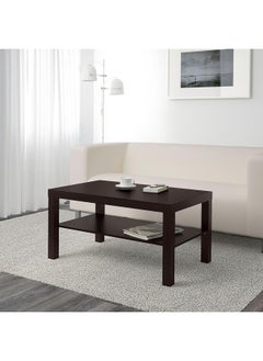 erorex Coffee Table, Black-Brown, 90X55 Cm  - Image 2