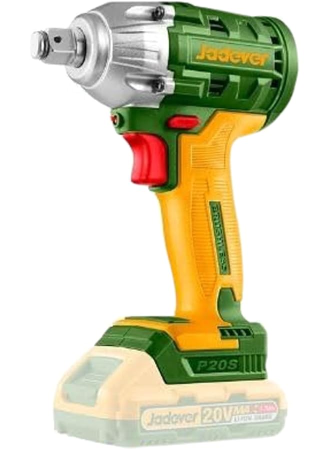 Jadever 20V Cordless Impact Wrench, 1/2-Inch Size