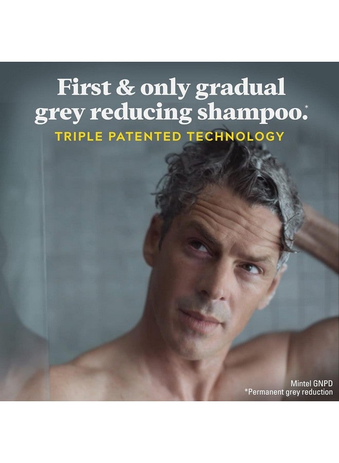 Just for Men Control GX Grey Reducing Shampoo for Lighter Shades of Hair, Blonde to Medium Brown, Gradual Hair Color with Keratin, 4 Fl Oz - Pack of 3 (Packaging May Vary) - Image 5