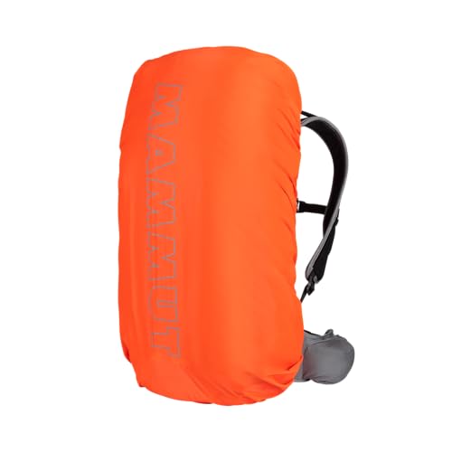 Mammut Raincover Waterproof Backpack Cover for Day and MultiDay Packs Vibrant Orange Small - Image 1