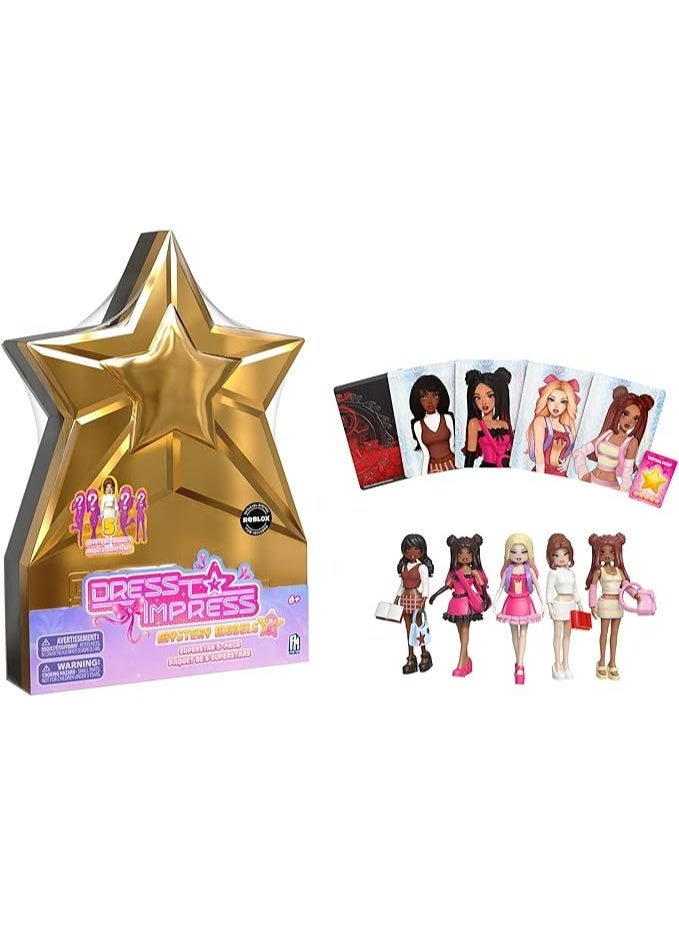 PhatMojo Dress To Impress - Mystery Small  Doll  Superstar Series 2 - Pack of 5 - Image 2