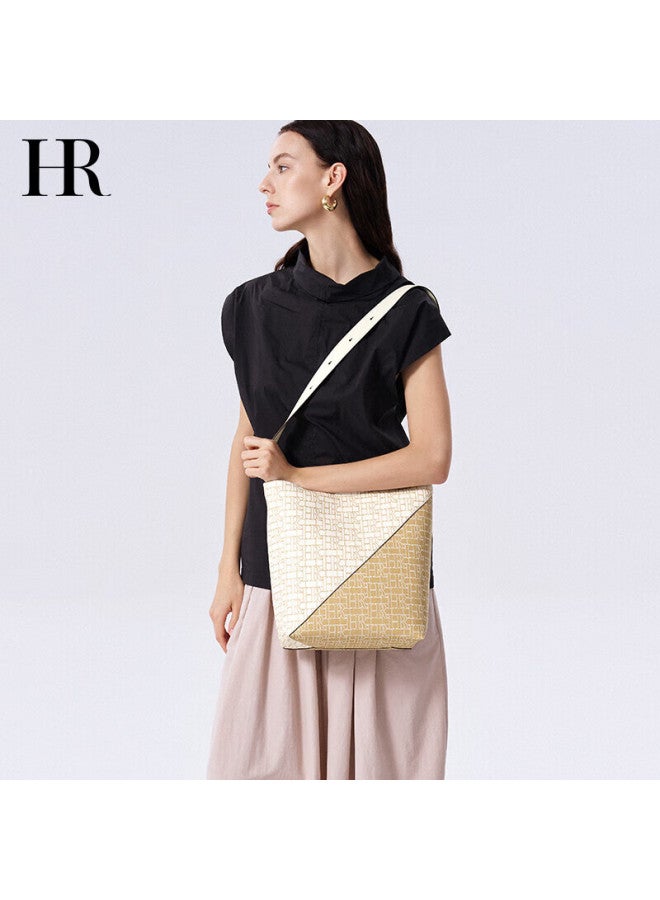 Hr Helena Handbag, Women's Shoulder Bag, Underarm Bag, Large Capacity Bucket Bag, Qixi Festival Gift For Girlfriend - Image 1