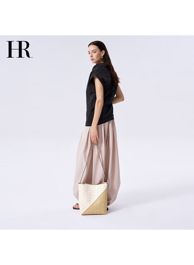 Hr Helena Handbag, Women's Shoulder Bag, Underarm Bag, Large Capacity Bucket Bag, Qixi Festival Gift For Girlfriend - Image 2