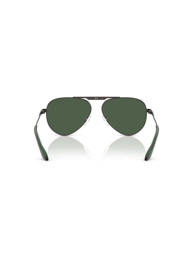 Armani Exchange Full Rim Unisex Pilot Sunglasses 58 0AX2060S - Image 4