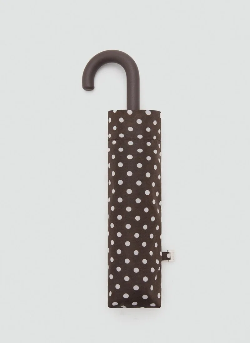 مانجو Umbrella with mini polka dots