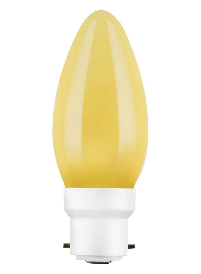 Philips LED Deco Yellow 0.5W Glass Candle (Pack of 4) - Image 3