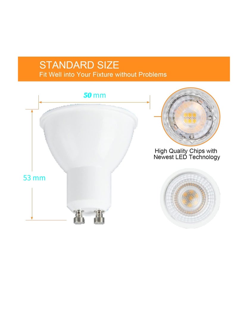 ماس لمبة LED باضاءة بلون ابيض 7 واط، قاعدة G10، مصباح LED موفر للطاقة، لمبات للمكتب وغرفة المعيشة - Image 3