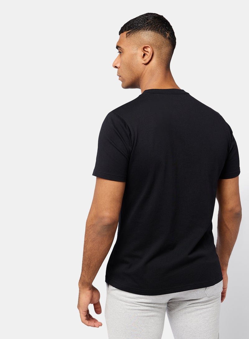 ANTA SS TEE  IN BASIC BLACK