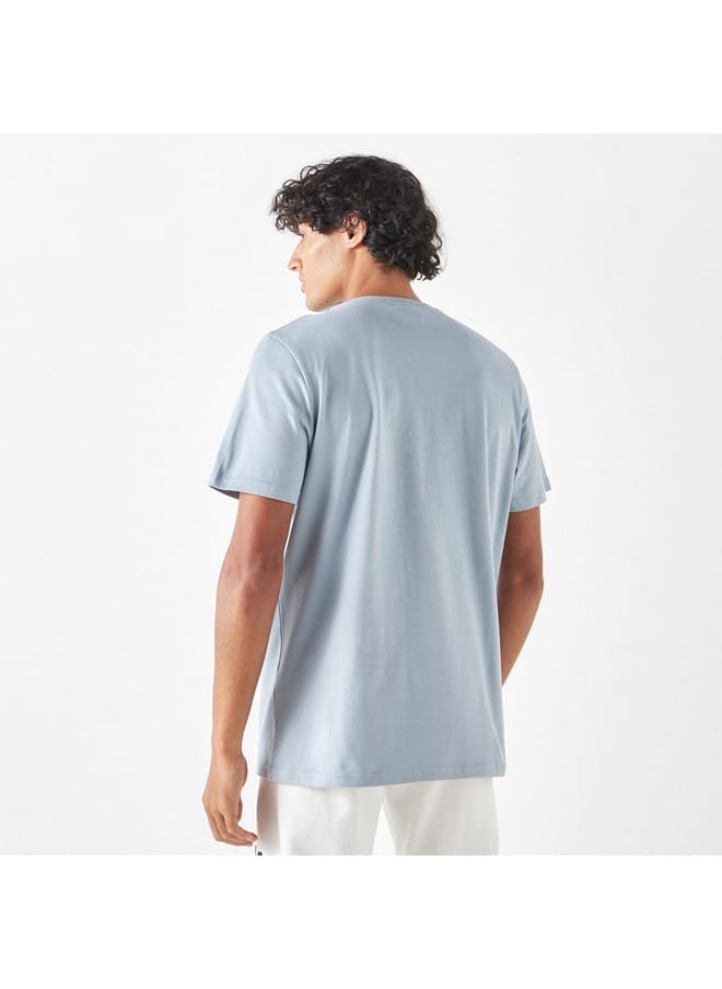 Kappa - Kappa Solid Crew Neck T-shirt with Short Sleeves - Image 1