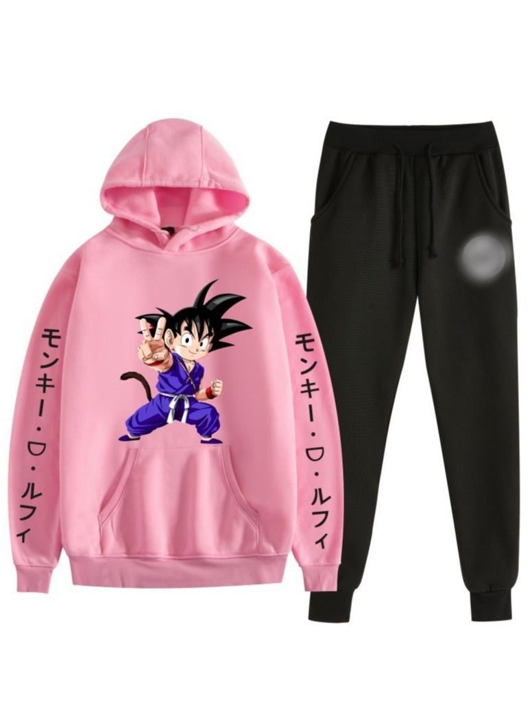KUYING New Dragon Ball Hooded Hoodie Set  - Image 1