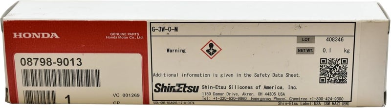 Honda Genuine Honda 08798-9013 Silicone Grease Varied available picks - Image 4
