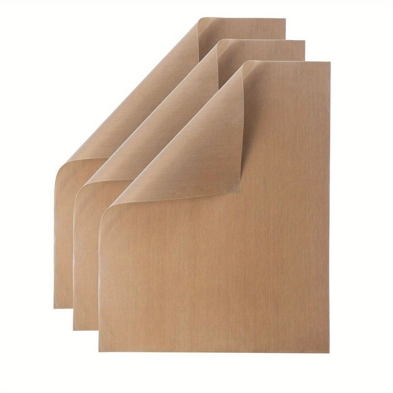 10 Pieces Reusable Non-Stick Baking Mats Heat-Resistant Easy to Clean Dishwasher Safe Ideal for Baking and Grilling Perfect for Holidays - Image 3