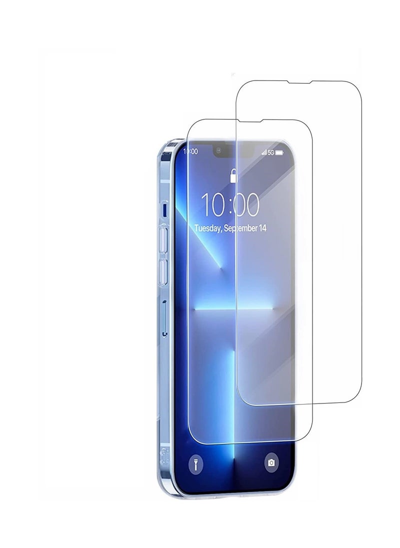 TWEGGON iPhone 13 Pro Max Screen Protector 2Piece Tempered Glass Screen Protector For iPhone 13 Pro Max Clear  - Image 1